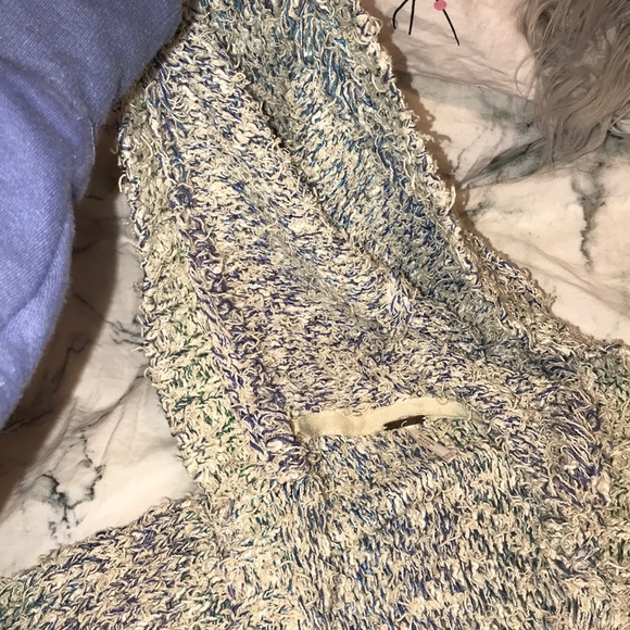 free people heavy set knitted cardigan - Picture 4 of 4